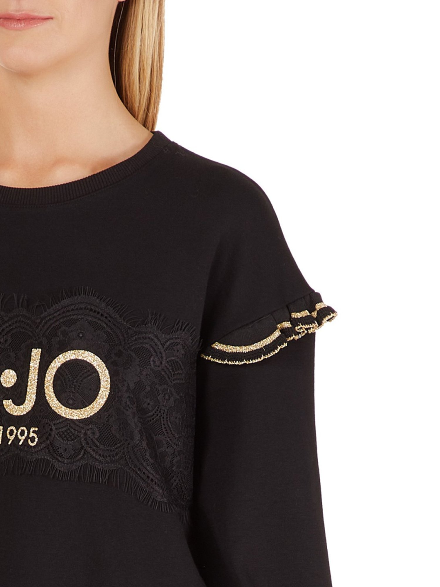Liu Jo Nero Regular Fit Sweatshirt