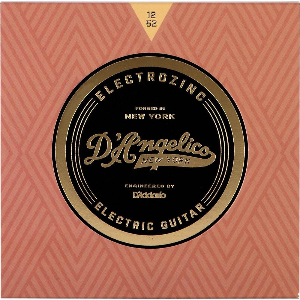 D'Angelico Electrozinc Jazz 12-52 Light Electric Guitar Strings