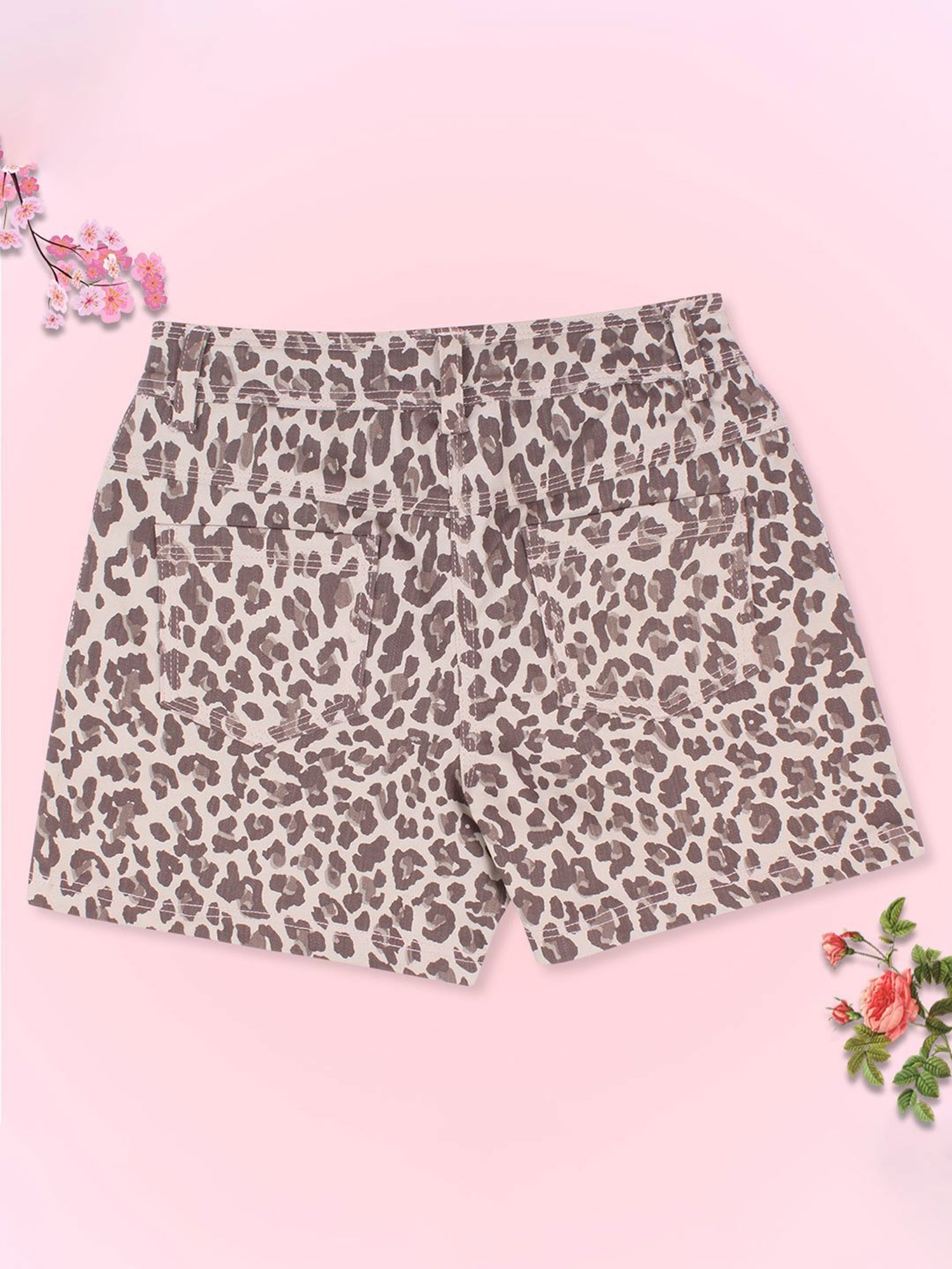 United Colors of Benetton Kids White Solid Shorts