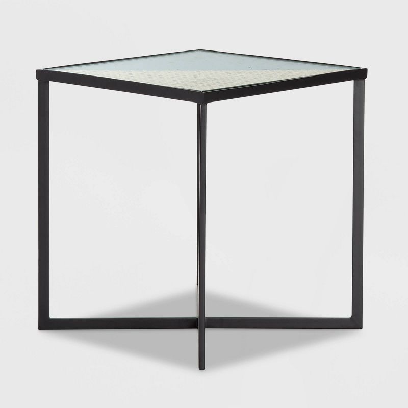 Ludlow Metal Side Table Black - Finch