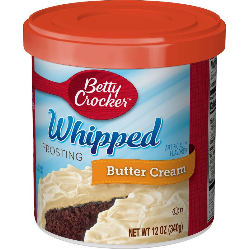 Betty Crocker Whipped Butter Cream Frosting - 12oz