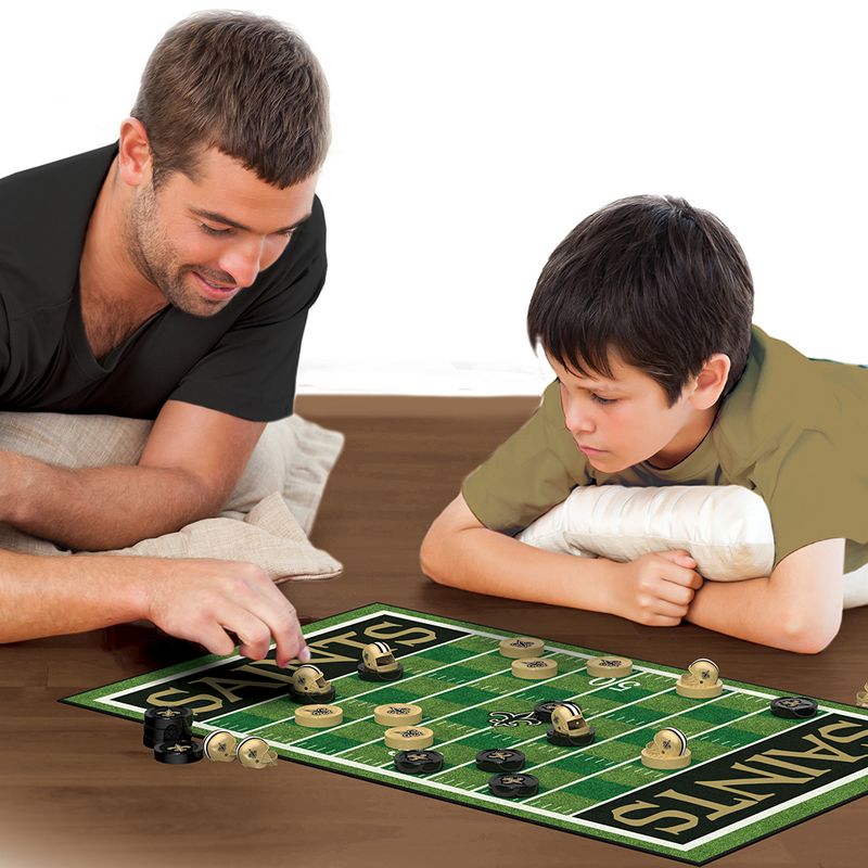 MasterPieces NFL New Orleans Saints Checkers Board Game