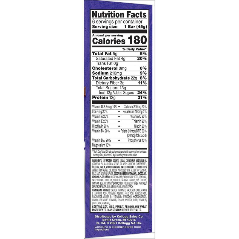 Special K Protein Double Chocolate Meal Bars - 6ct- Kellogg's
