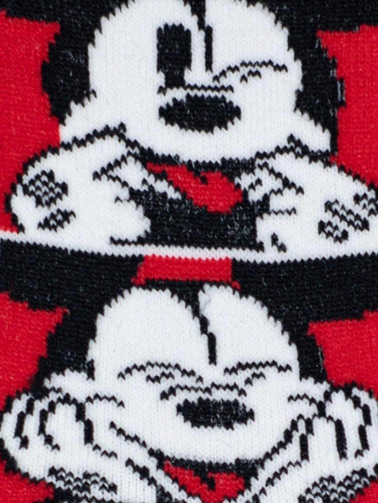 BALENZIA Black & White Cartoon Socks (Pack of 2)