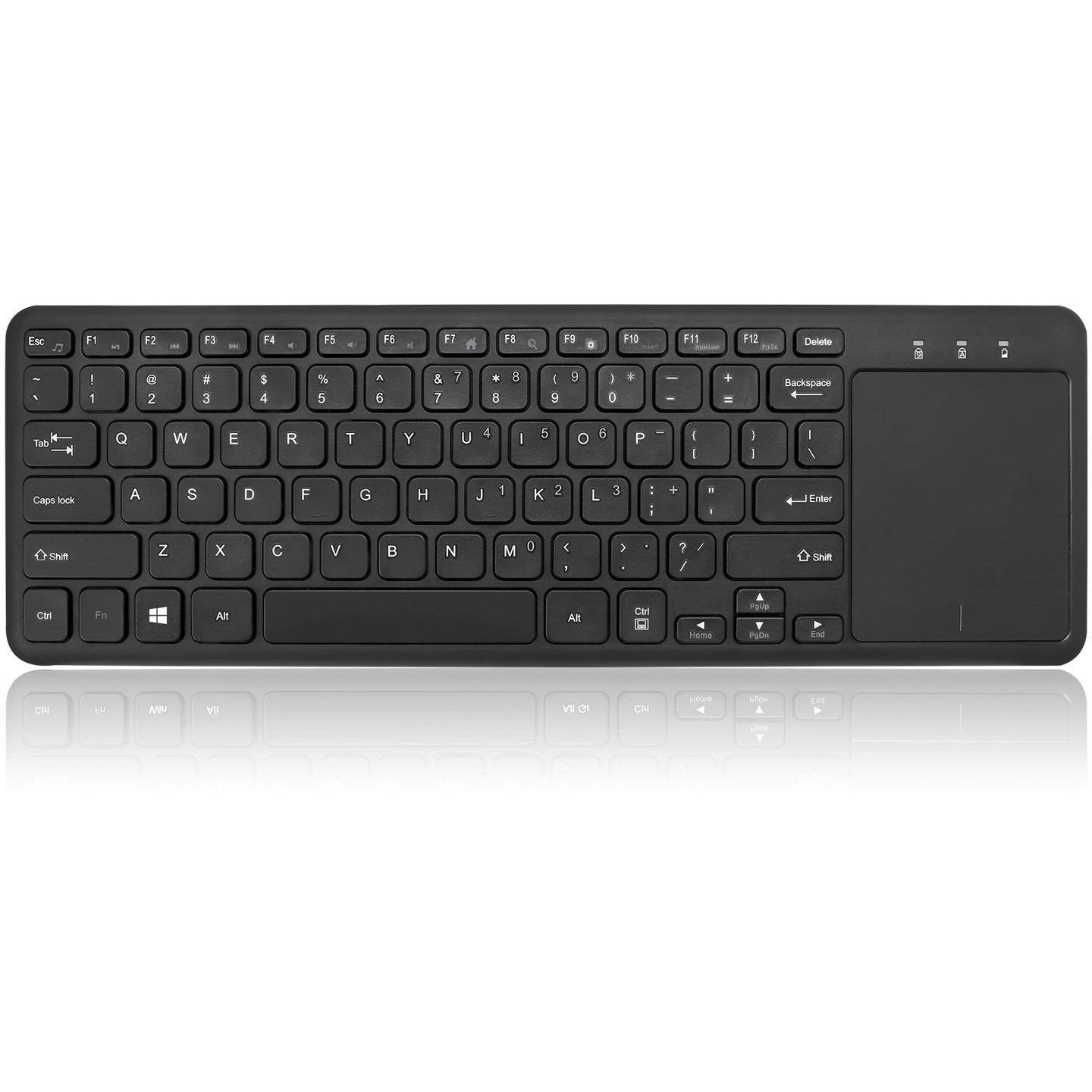 ADESSO WKB-4050UB ADESSO 2.4GHZ WIRELESS KEYBOARD, WITH SCISSOR SWITCH KEYS, LARGE BUILT-IN MULTI-