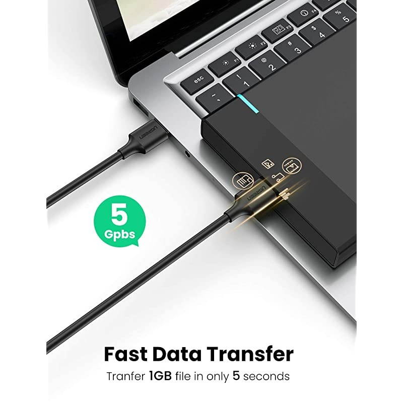 USB 30 A to A Cable Type A Male to Male Cable Cord for Data Transfer Hard Drive Enclosures Printers Modems Cameras 15FT