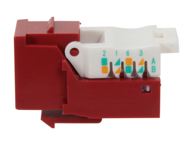 Micro Connectors CAT5 RJ45 Coupler F-F Straight