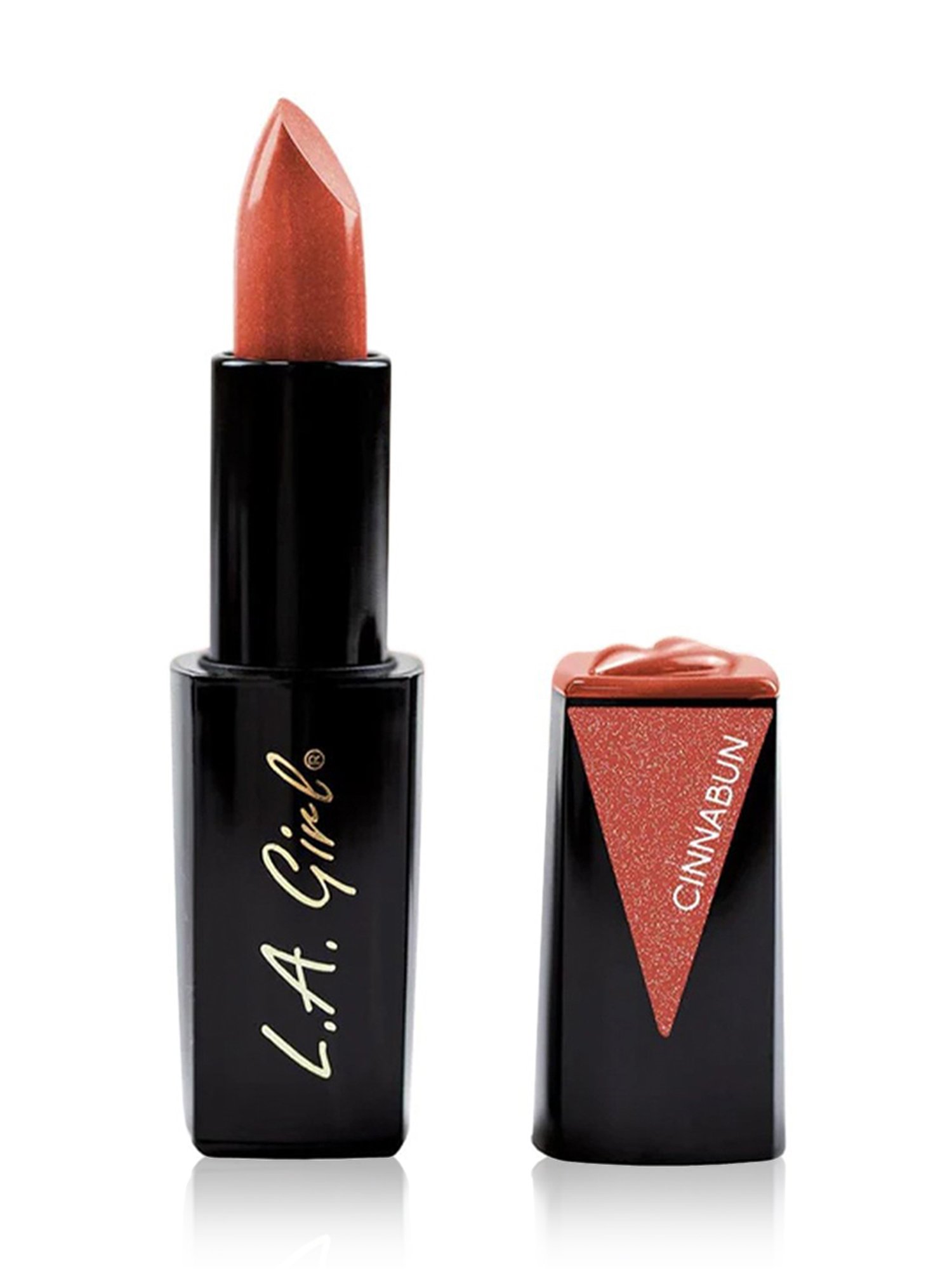 L.A. Girl Lip Attraction Lipstick Cinnabun - 3.2 gm
