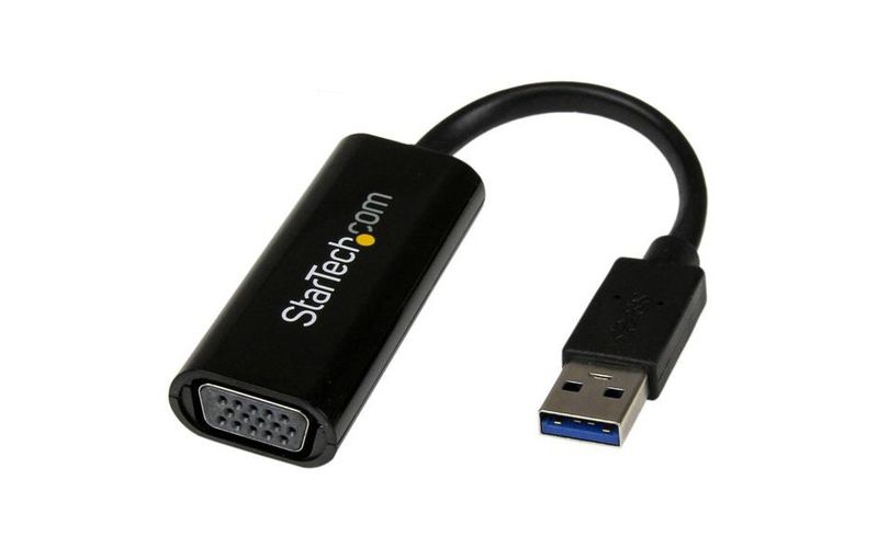 StarTech.com Slim USB 3.0 to VGA External Video Card Multi Monitor Adapter - 1920x1200 / 1080p