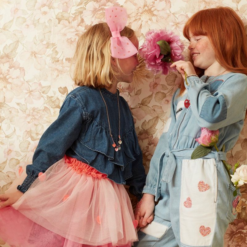 Meri Meri - Neon Heart Tulle Tutu - Costume Accessory Set - 1ct