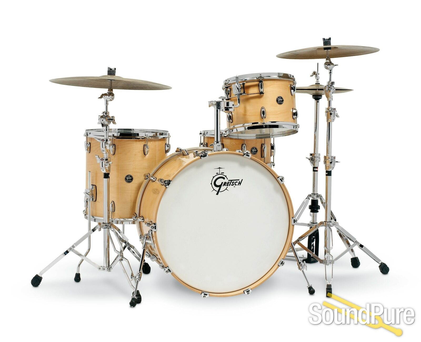 Gretsch Renown 4pc Drum Set Gloss Natural RN2-R644