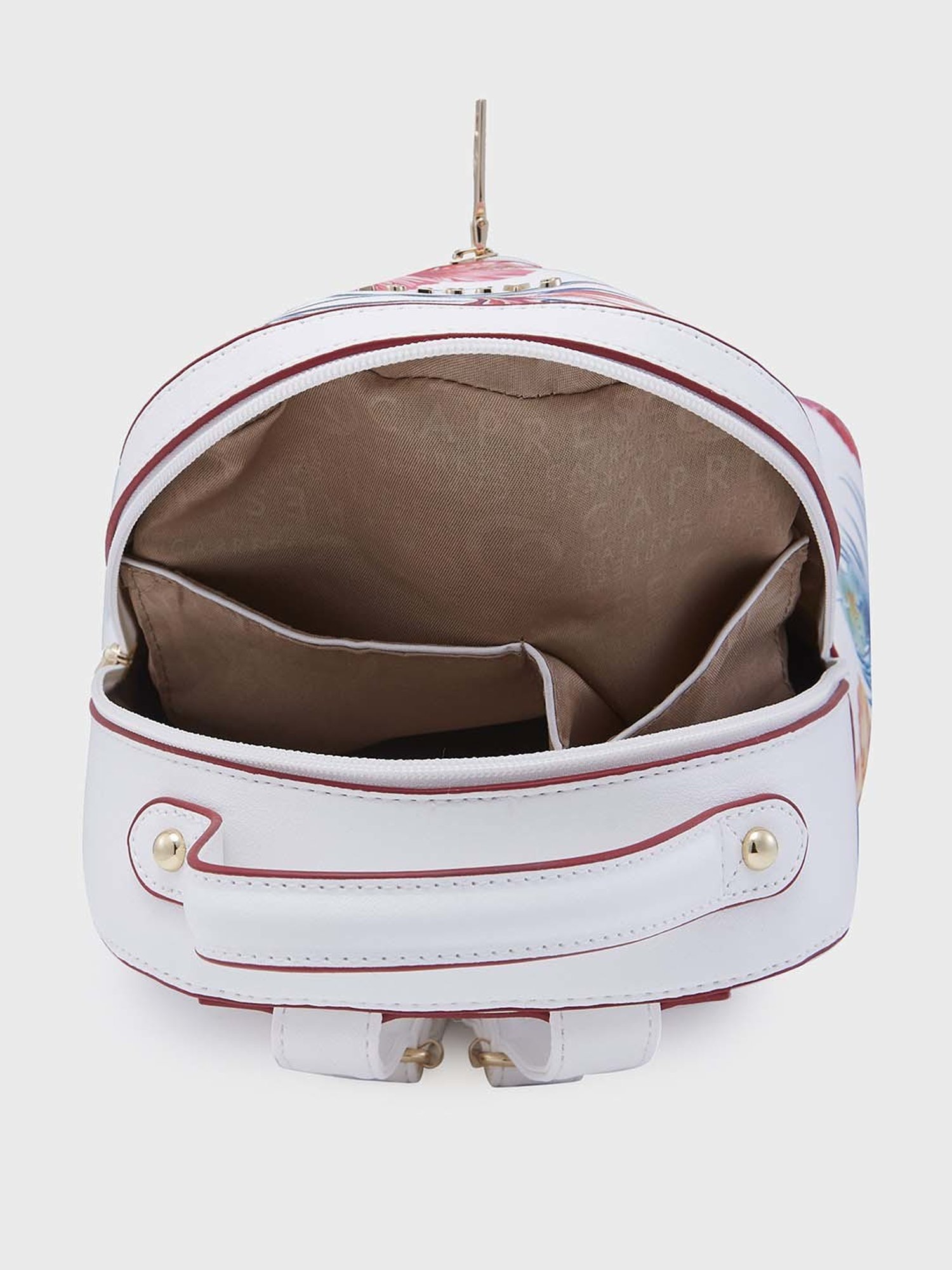 Caprese Renee Fashion Backpack Medium White | Women's Stylish Backpack | The Kiara Collection