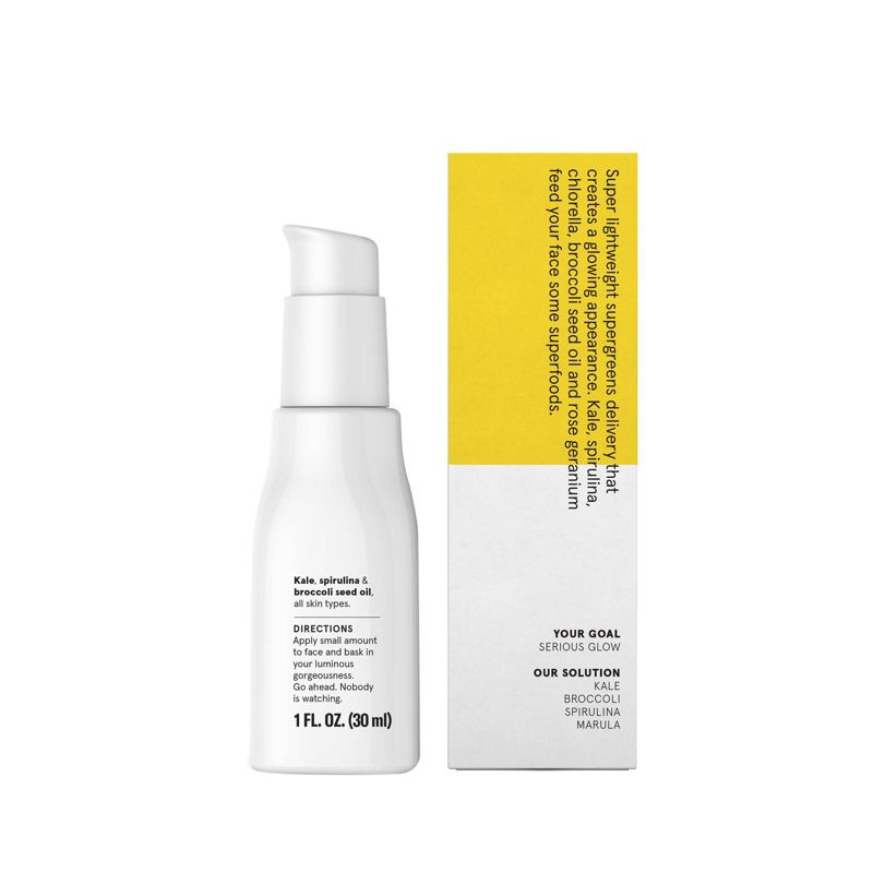 Acure Brightening Super Greens Serum - 1 fl oz