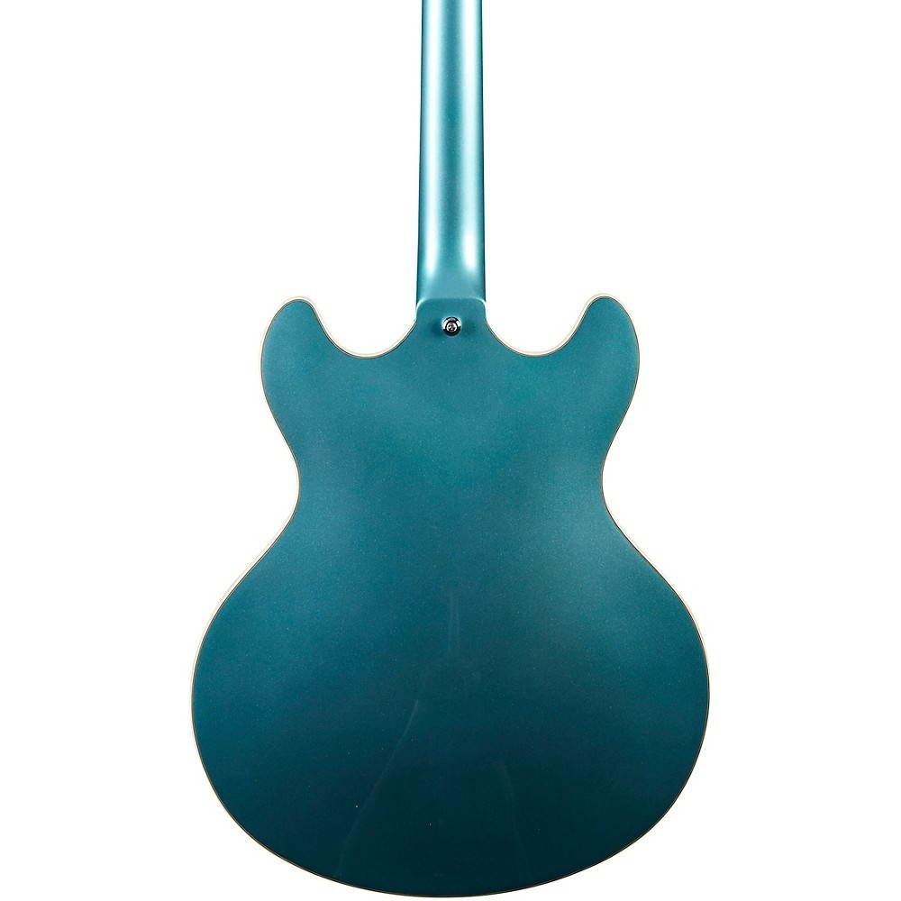D'Angelico Premier DC Semi-Hollow Electric Guitar with Stairstep Tailpiece Ocean Turquoise
