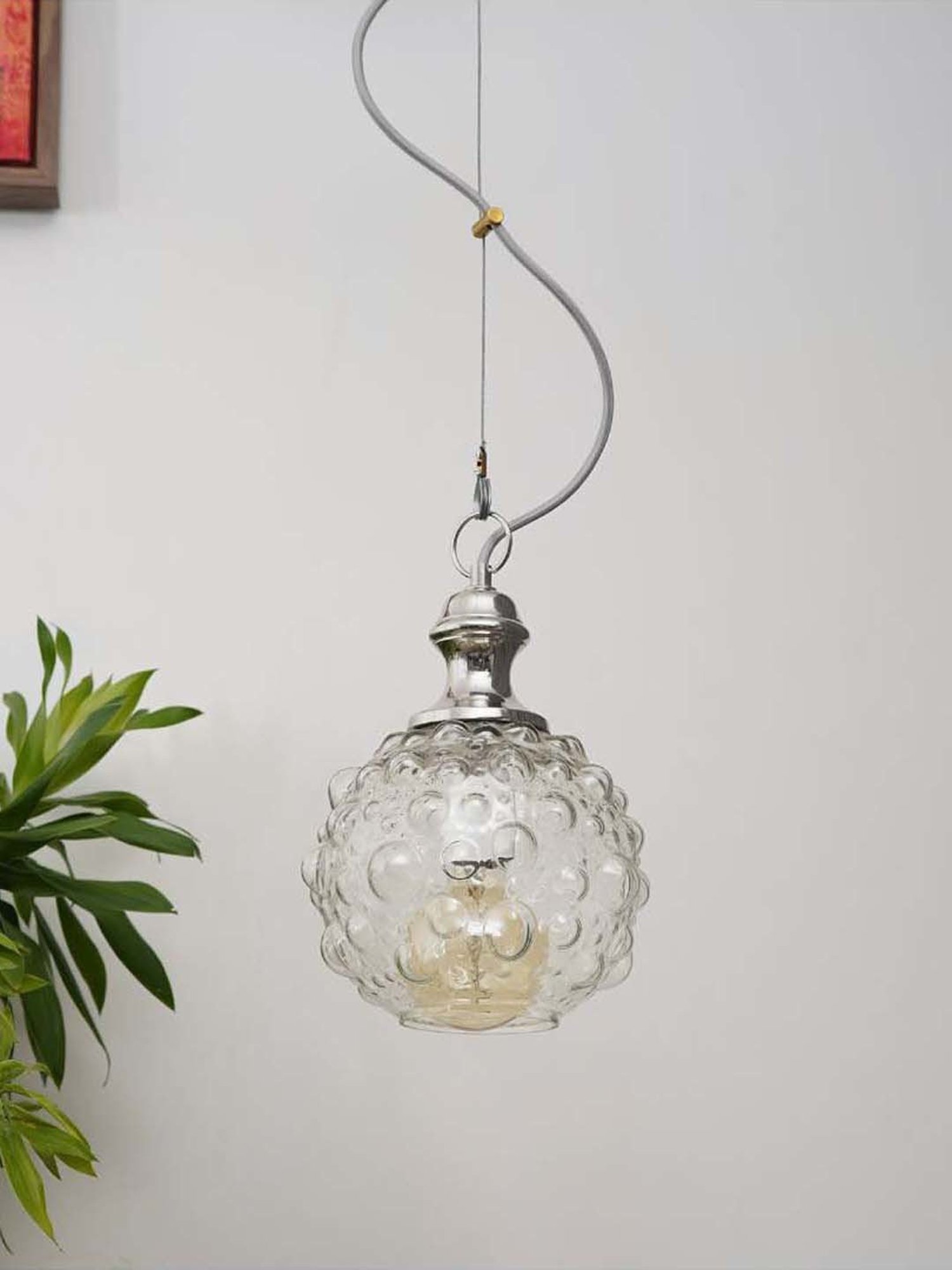 Kapoor Lamp Shades Clear Glass Rawley Hanging Light