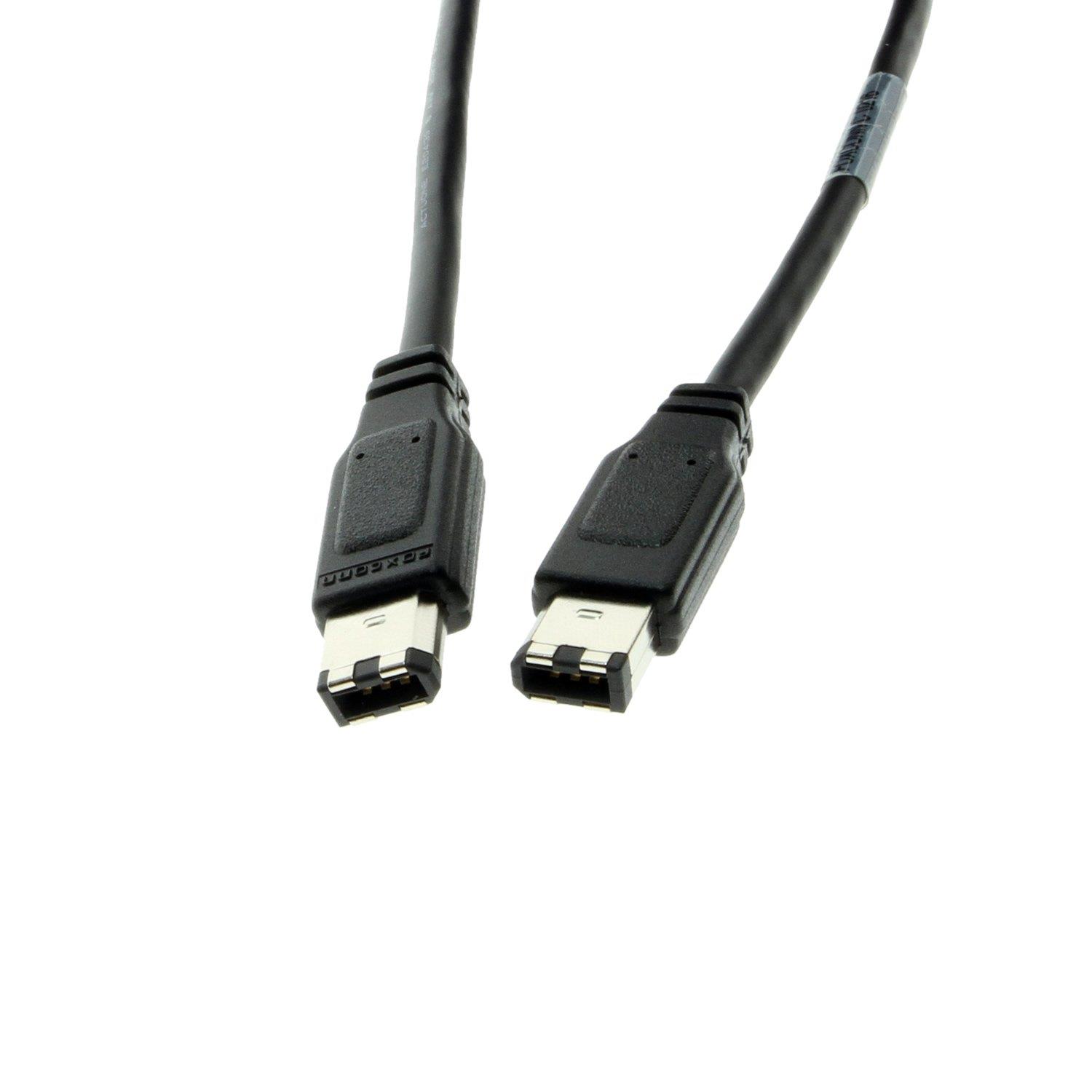 CableMax 6ft FireWire 400 6-Pin to 6-Pin Digital Equipment Cable