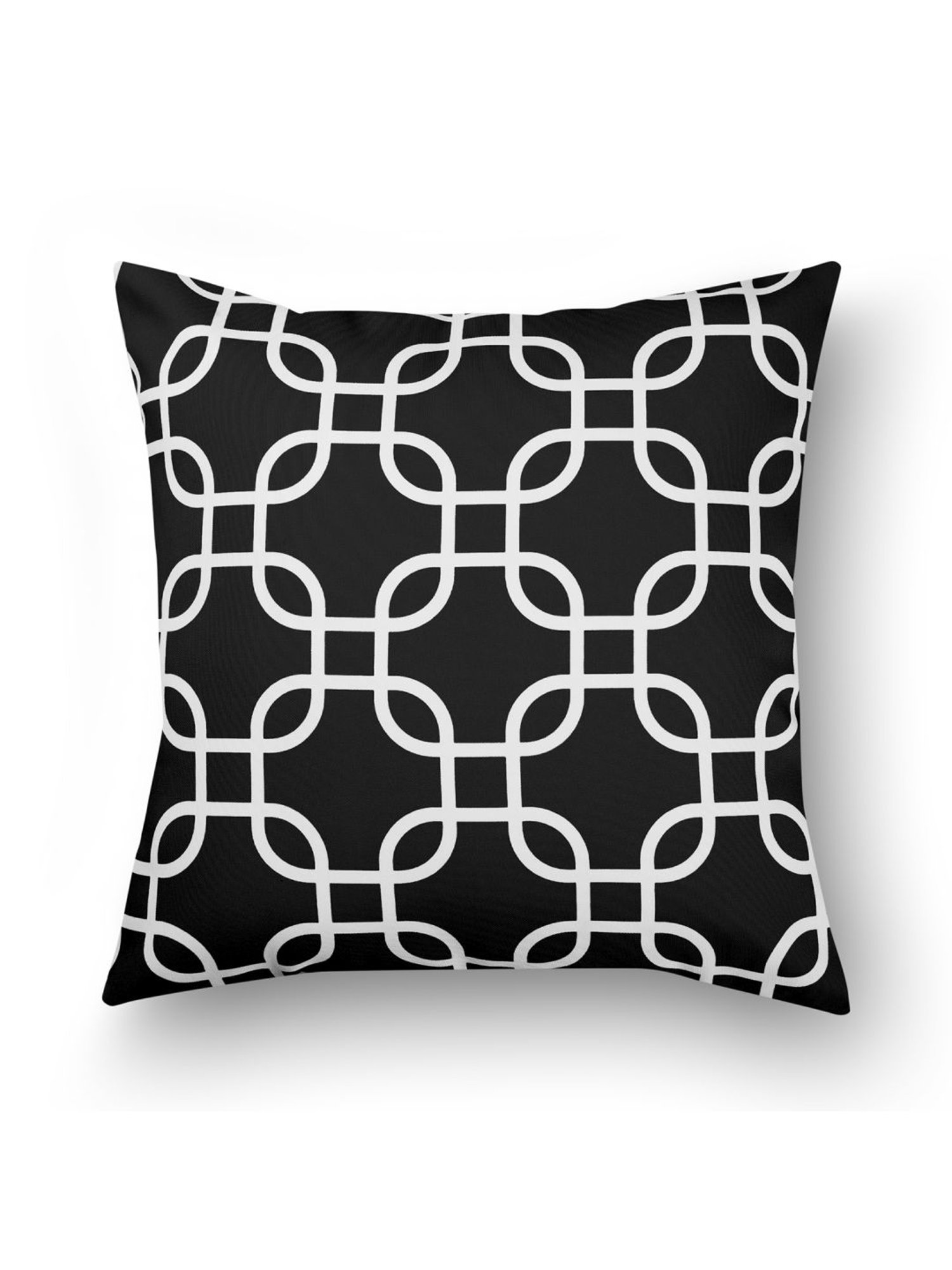 SEJ by Nisha Gupta Black & White Cushion Covers - Set of 3