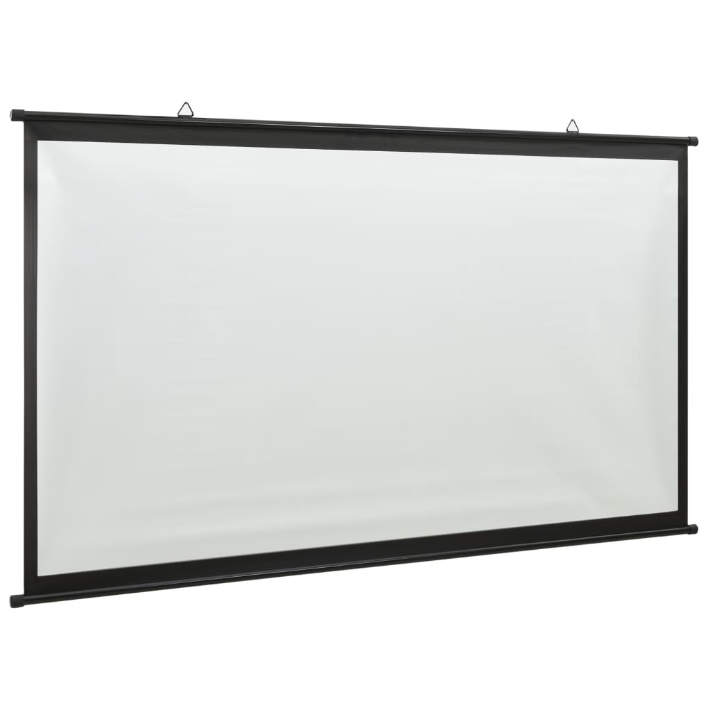 vidaXL Projection Screen 72" 16:9 Home Theater Screen Office Presentation
