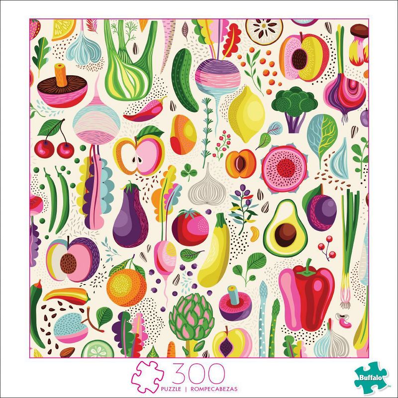 Buffalo Games Art of Play: Fruits and Veggies Jigsaw Puzzle - 300pc