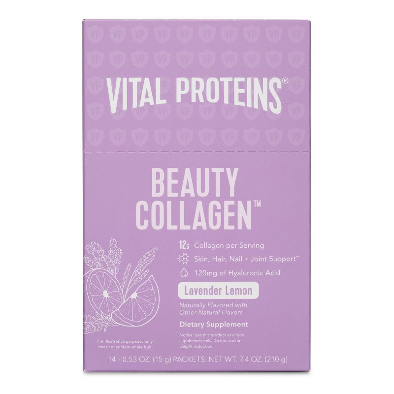Vital Proteins Beauty Collagen Supplement Powder - Lavender Lemon - 1ct - 0.53oz