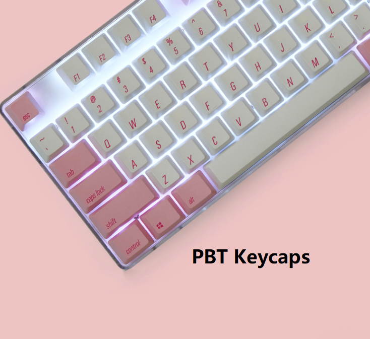 Qisan Magicforce N-key Rollover  Mechanical Keyboard Gaming Keyboard Cherry MX Brown  100% Full Size 108 Keys with White Backlight Case,PBT Keycaps