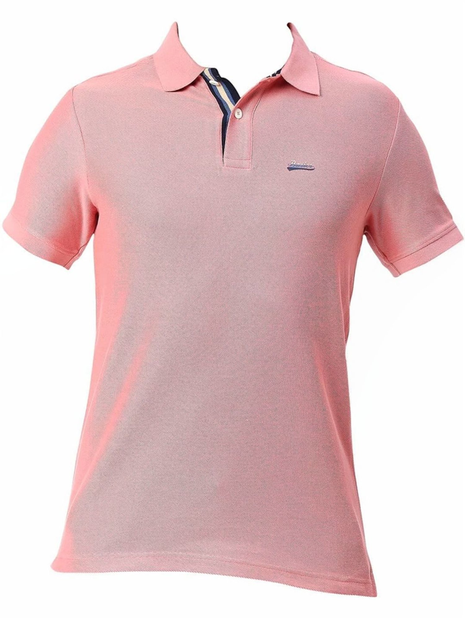 Basics Beige Muscle Fit Polo T-Shirt