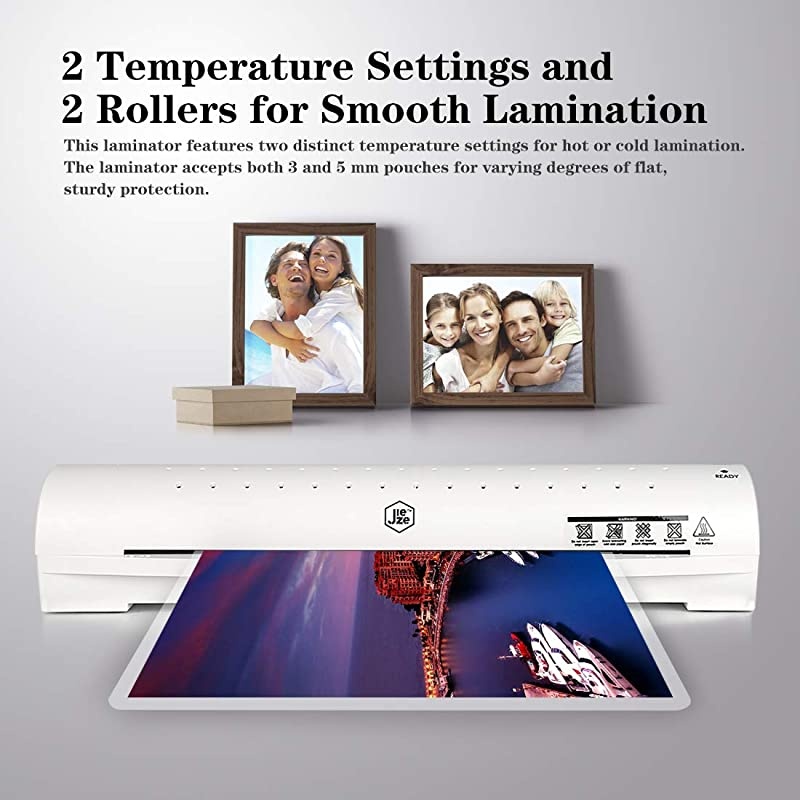 Laminator Machine for A3A4A6 Laminating Machine with Two Roller System New UpgradeFaster Warmup Quicker Laminating for Home and Office Use with 30 Pouches A3 laminator