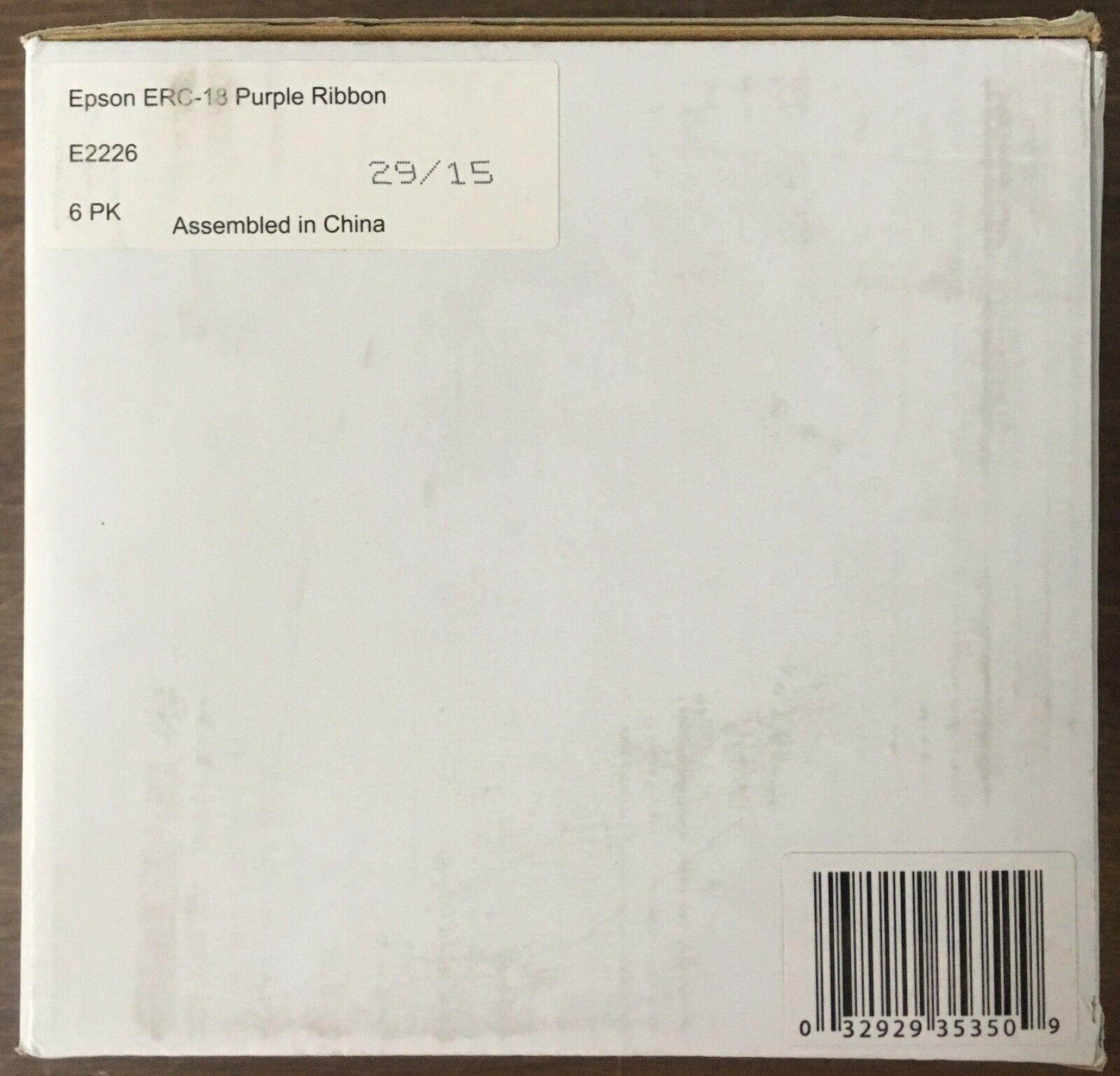 Christoph ERC 18 Printer Ribbons (6 per box) - Purple by Dataproducts