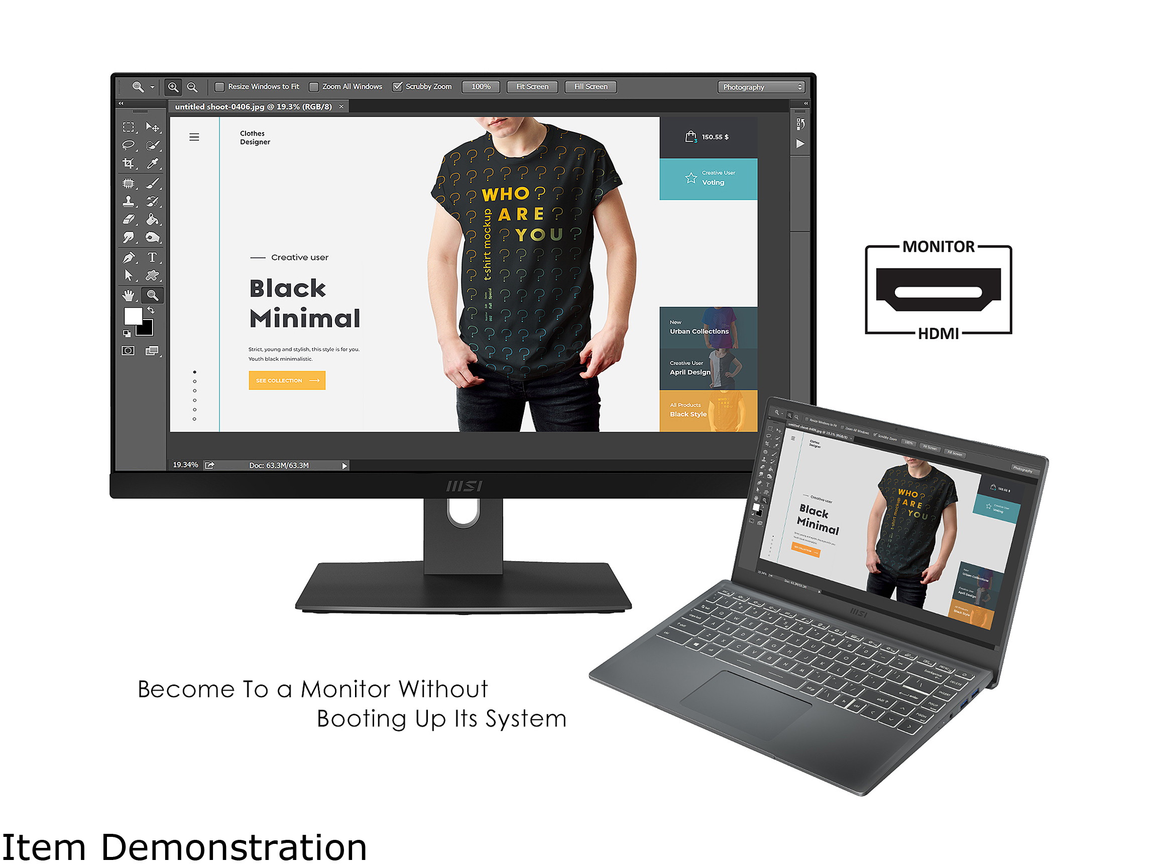 15" Industrial Panel PC,All in One Computer,Intel Celeron J1800,Windows 7/10,Linux,10 Points Capacitive Touch Screen,(Black),[1VGA/3USB2/1USB3/1LAN/3COM/FAN],(4G RAM/128G SSD)