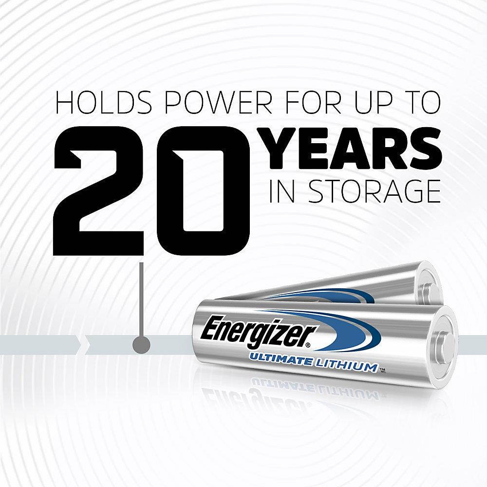 Energizer EVEL91BP2 Battery Lithium Aa 2Pk