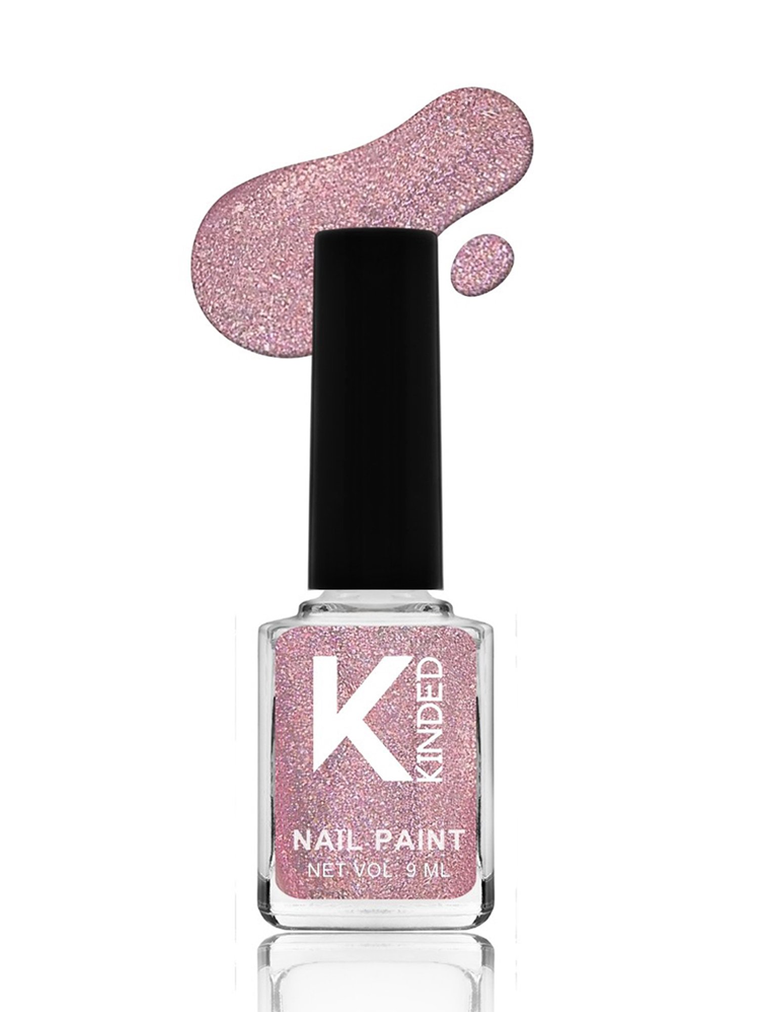 KINDED Nail Paint 14 Glittery Rose Gold - 9 ml