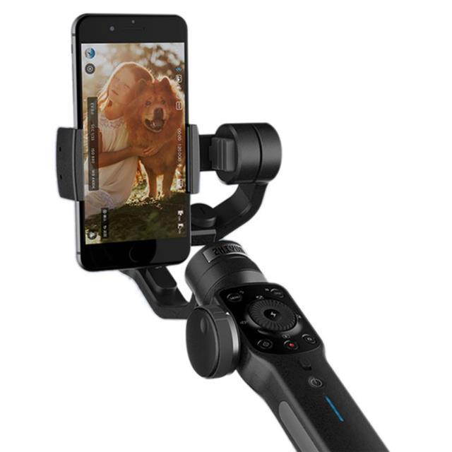 Zhiyun Smooth 4 3-Axis Handheld Gimbal Stabilizer for Smartphones, Black