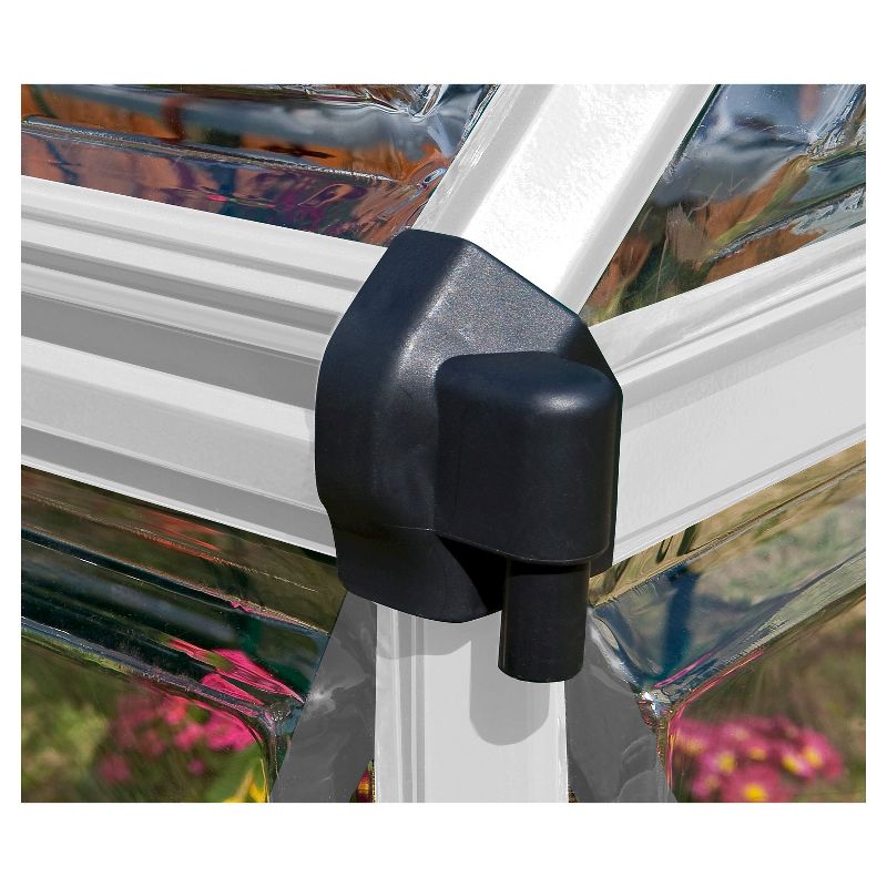 (6' x 4' x 7')  Nature Greenhouse - Silver - Palram