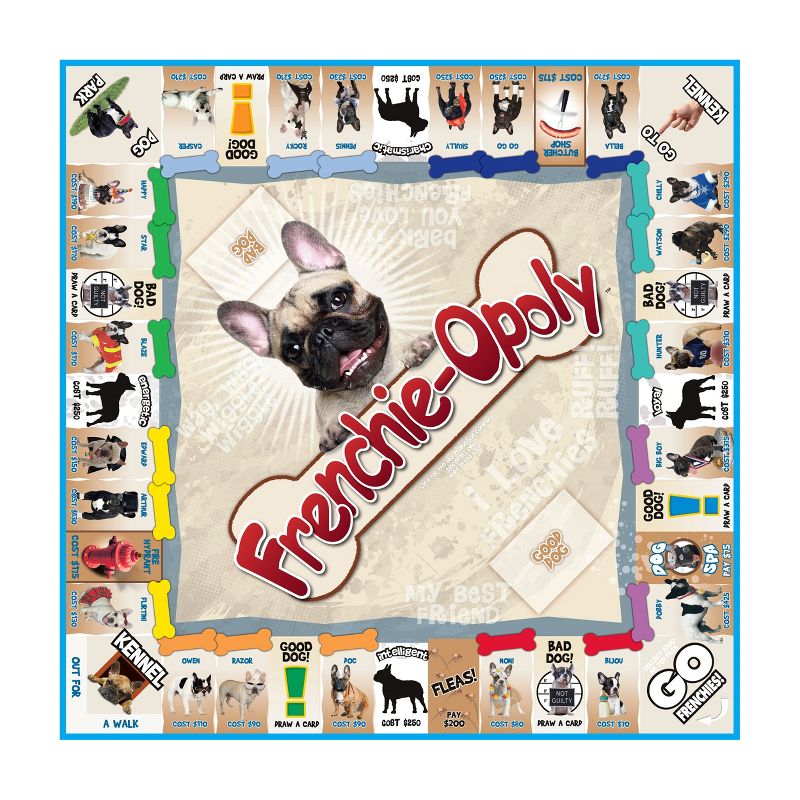 Late For The Sky Frenchie-Opoly Board Game
