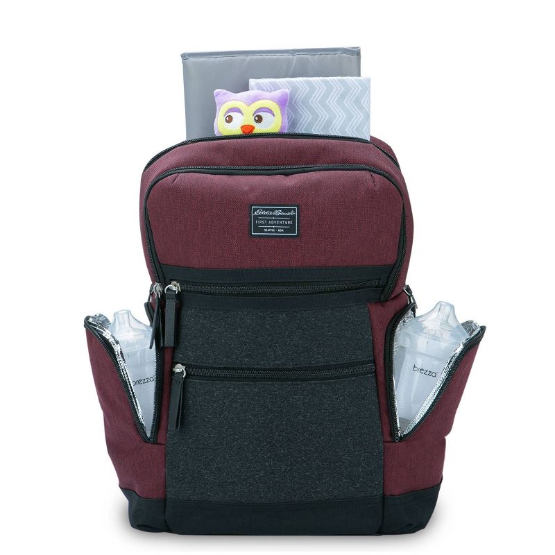 Eddie Bauer East Sound Side Pocket Back Pack Diaper Bag