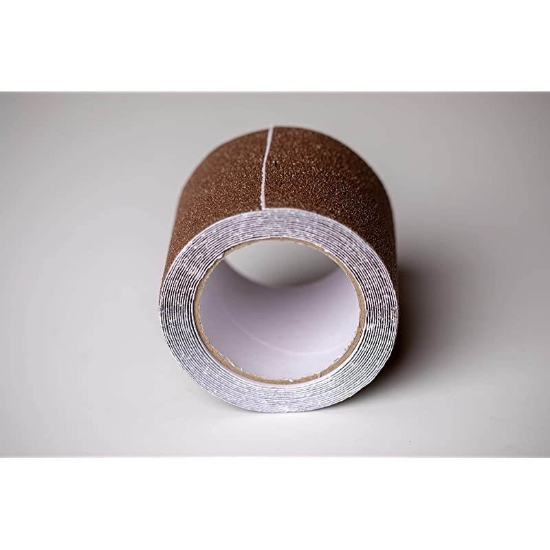 NonStair Tape Indoor amp Outdoor Waterproof Safety Steps 4 x 15quot ft 80 Grit Brown