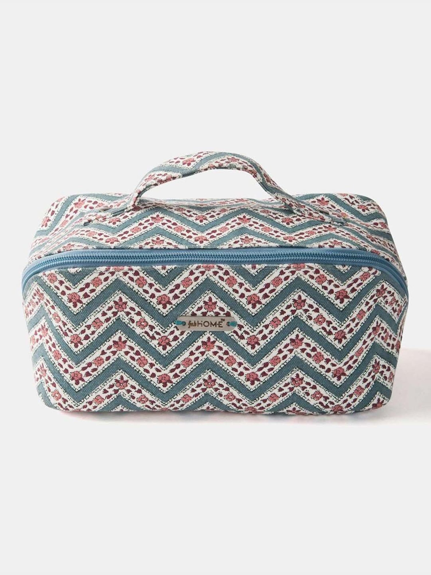 HOSTA HOMES Black Pvc Parachute Material Zipper Bag - Set of 2