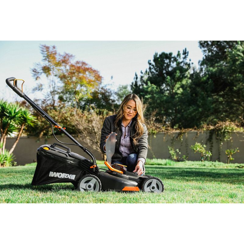 14" 120 Volts, 60Hz, 8 Amp, 960 Watts Corded Electric Lawnmower - Green - Earthwise