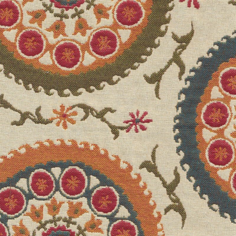 Storage Ottoman Medallion Print - HomePop