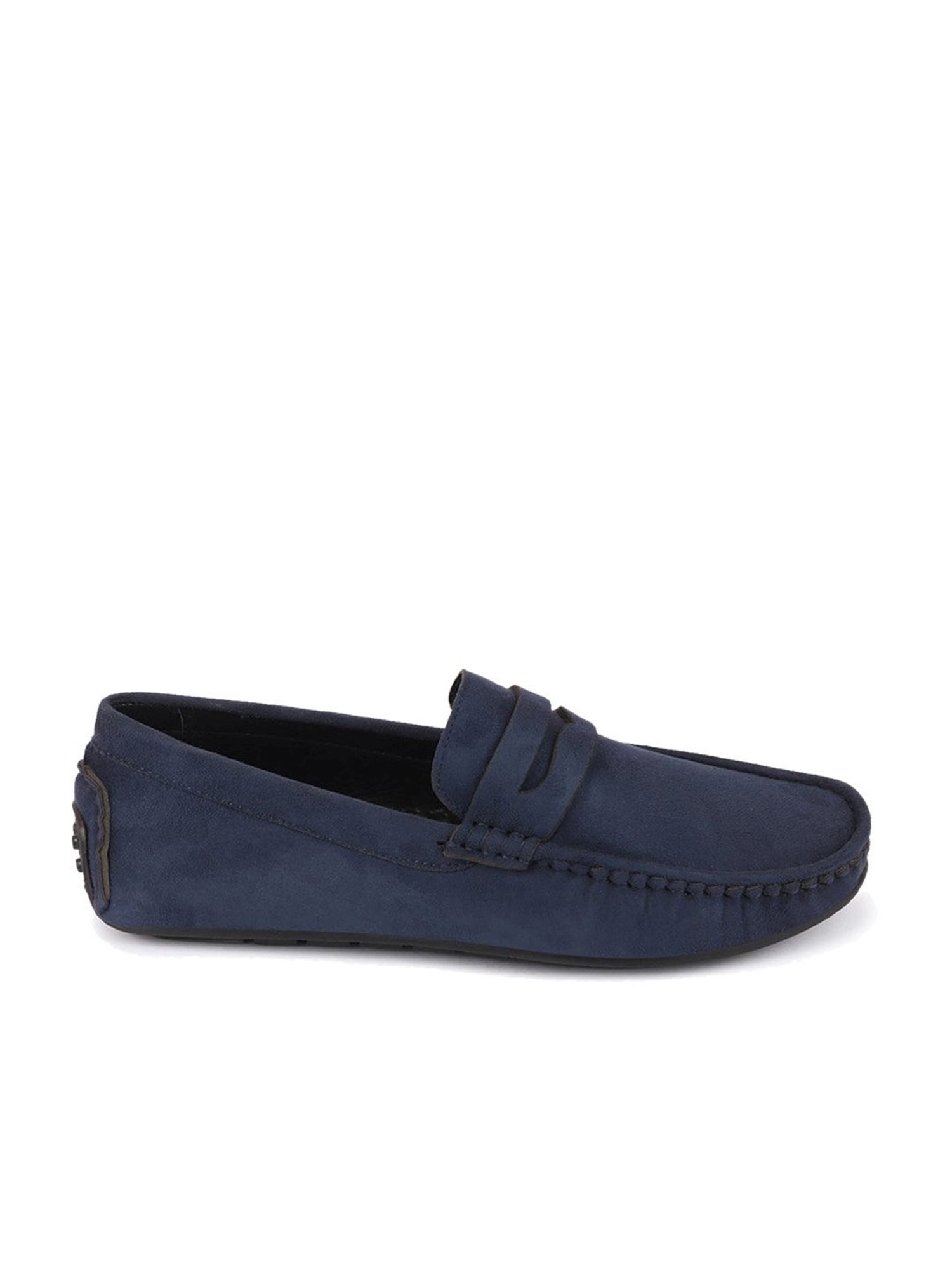 Fausto Men's Navy Blue Casual Loafers