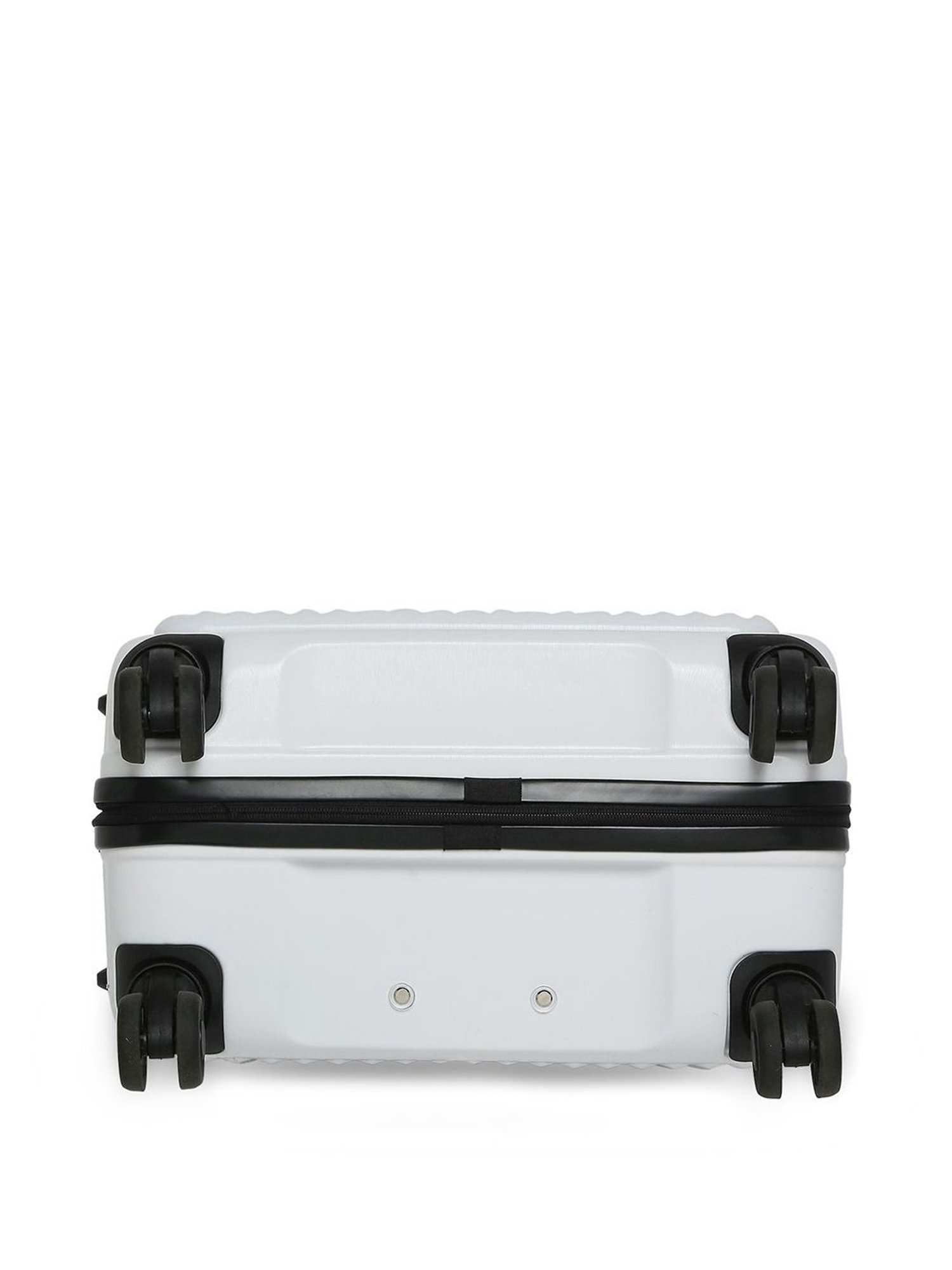 Perquisite Y2K Luxe Range White Hard 24" Medium Luggage