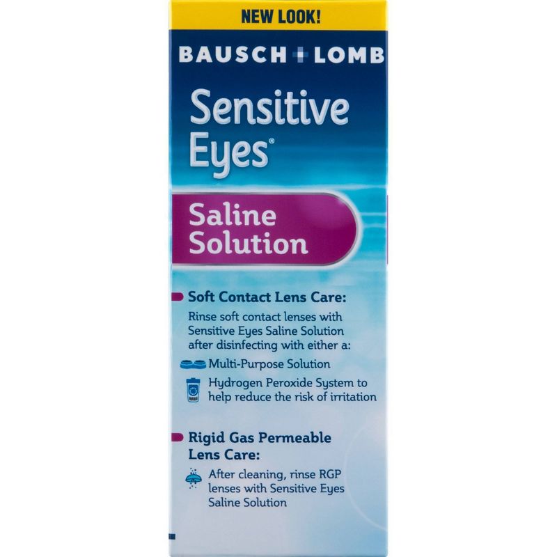 Bausch + Lomb Sensitive Eyes Plus Saline Solution - 2pk/24 fl oz