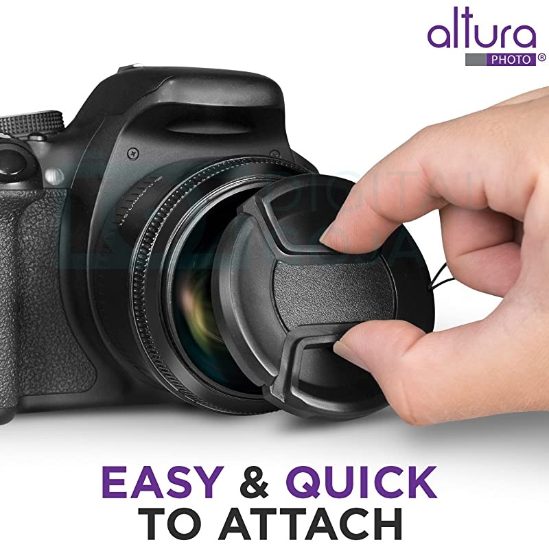 Vivitar Essential Lens Filter Accessory Kit for Nikon AFP DX 18and Select Sony Lenses Bundle with Wide Angle Telephoto Lenses Filters Kit Macro Set Lens Hood Cap