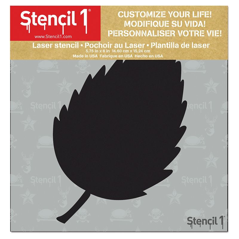 Stencil1 Birds in Branches - Stencil 8.5" x 11"