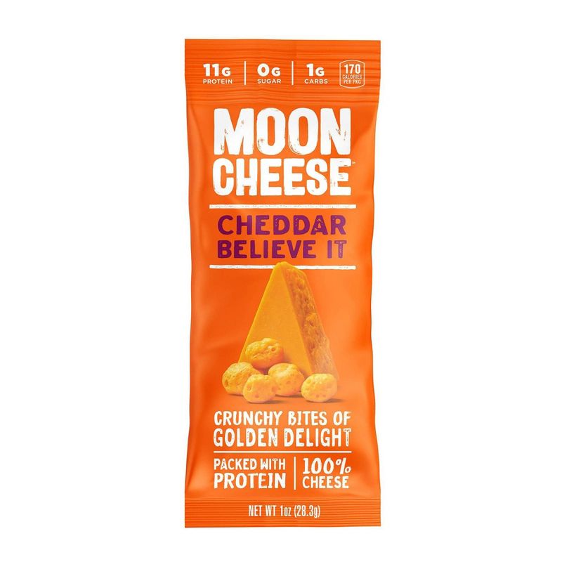 Moon Cheese Cheddar Cheese Snack - 1oz