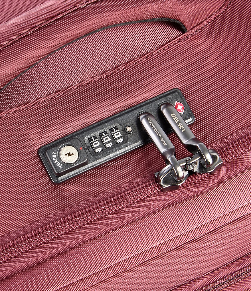 Delsey Paris Velocity Softside Medium Spinner