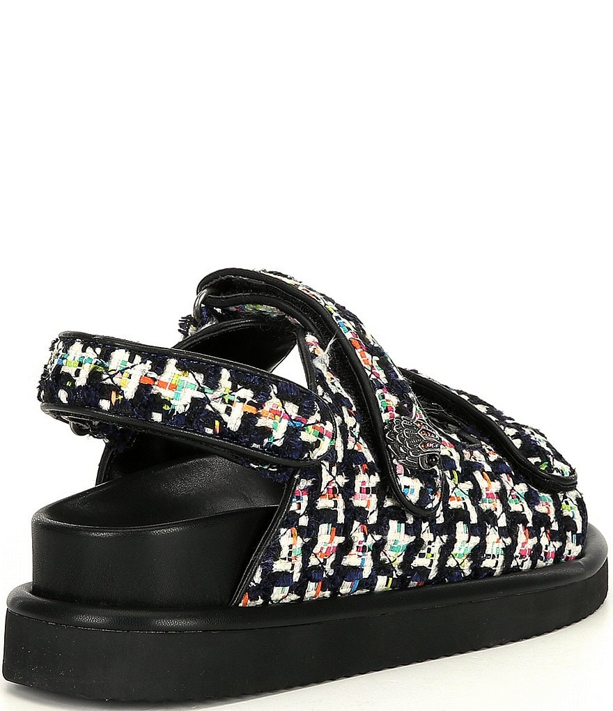 Kurt Geiger London Orson Fabric Quilted Sandals