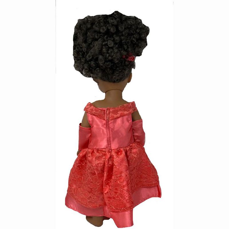Doll Clothes Superstore Orange Princess Dress Fits 18 Inch Girl Dolls Like Our Generation American Girl