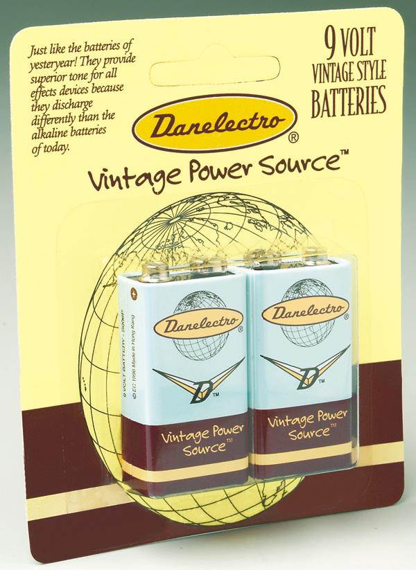 Danelectro 9V Battery - 2 Pack