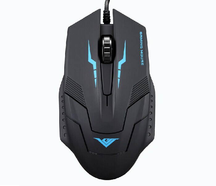 RAJFOO i5 1600DPI 6D Optical Wired USB Gaming Mouse for Gamer PC Laptop Home Office User - Ergonomic Design, Comfortable Matte Finish